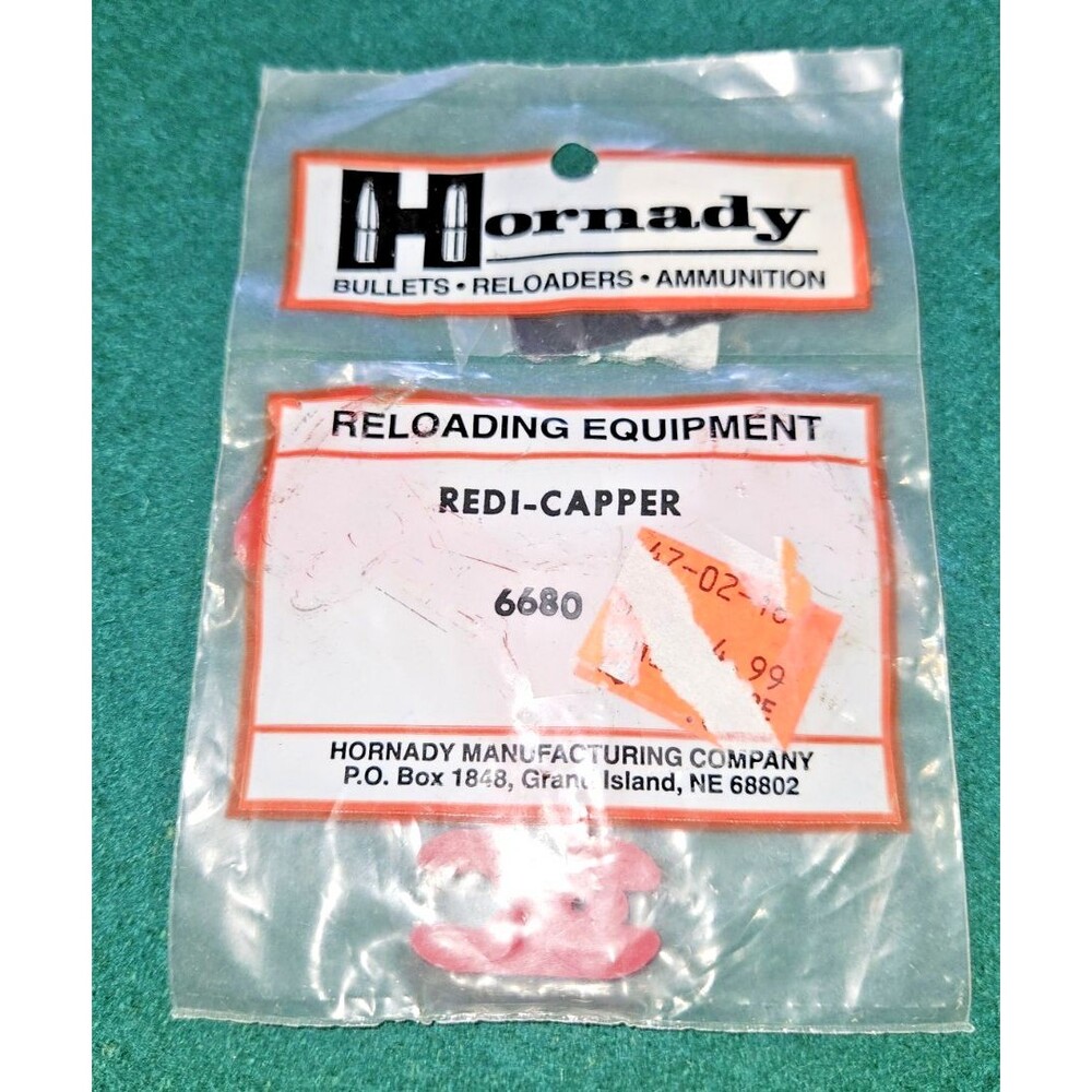 NEW HORNADY REDI CAPPER 6680 reloading equipment hunting muzzloading target